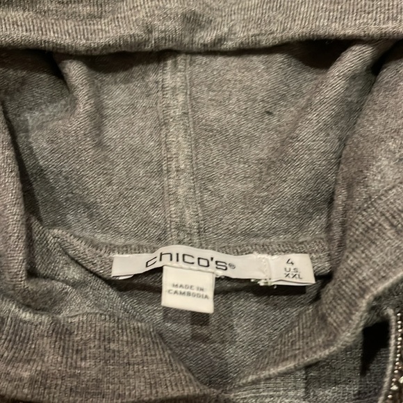 Chico’s Zenergy Luxe Cashmere Blend Sweater - Picture 5 of 7